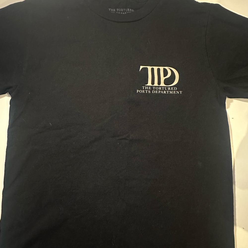 Taylor Swift The Tortured Poets Department The Alchemy Black Short Sleeve Tee